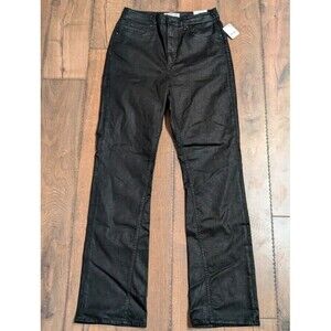 NWT We The Free Xena High Rise Slim Straight Jeans Women's Size 31 Black